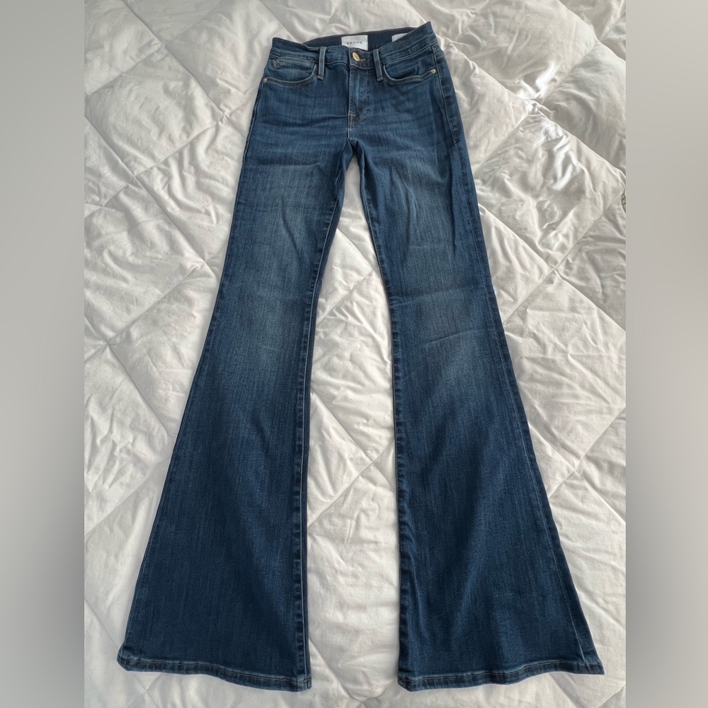 Frame Le High Flare Jeans - Size 26